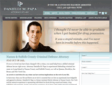 Tablet Screenshot of dpapalaw.com